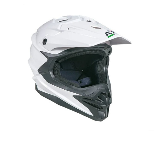 AiM Шлем кроссовый JK803 White Glossy в Липецке