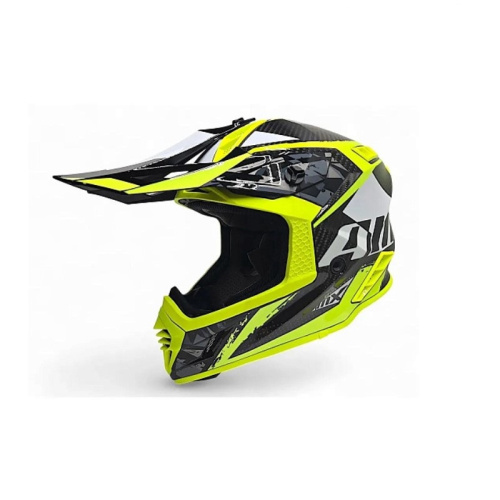 AiM Шлем RH855 Carbon Terrain Black/Yellow в Липецке