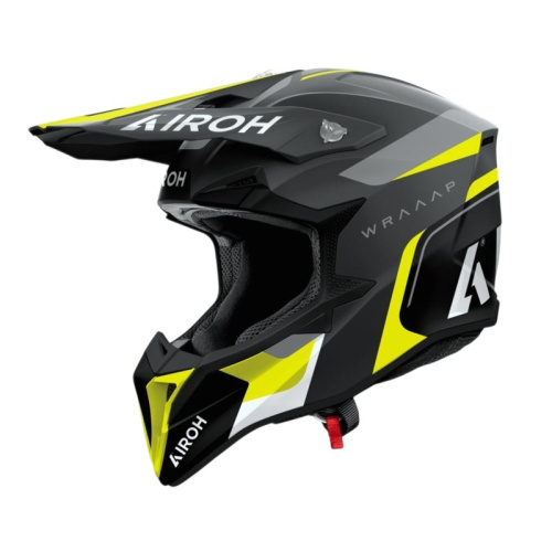 Airoh Шлем Wraaap Conquer Yellow Matt в Липецке