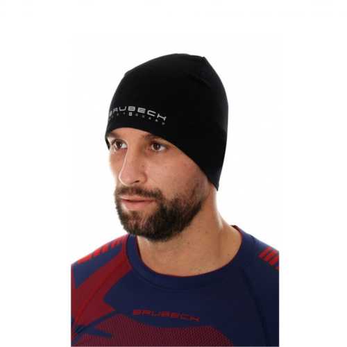 Brubeck Шапка шерстяная Active Wool Черная в Липецке