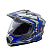 AIM Шлем кросс/эндуро JK802S Blue/Grey/Black в Липецке