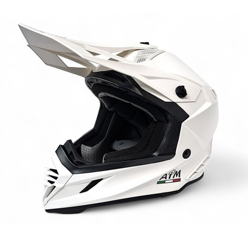 AiM Шлем RH855 White Glossy в Липецке