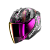 Shark Шлем Skwal I3 Jet Hellcat Mat Black/Chrome/Violet в Липецке