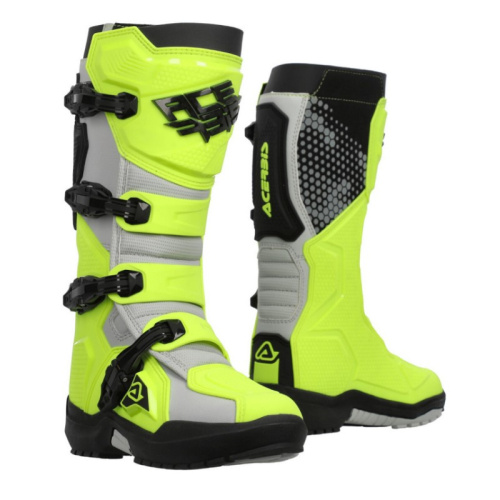 Acerbis Мотоботы кроссовые Artiglio Fluo Yellow/White в Липецке