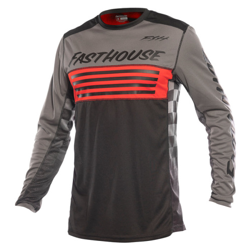 Fasthouse Джерси Grindhouse Grey-Red в Липецке