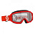 Scott Очки кроссовые Primal clear red/white clear works в Липецке