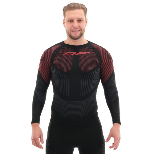Dragonfly Термофутболка 3DThermo Red с длинным рукавом в Липецке