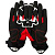 Bering Перчатки Walshe Black/Grey/Red в Липецке