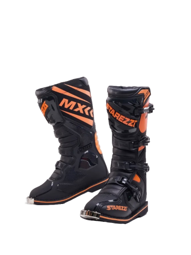 Starezzi Мотоботы Roma Black/Orange в Липецке