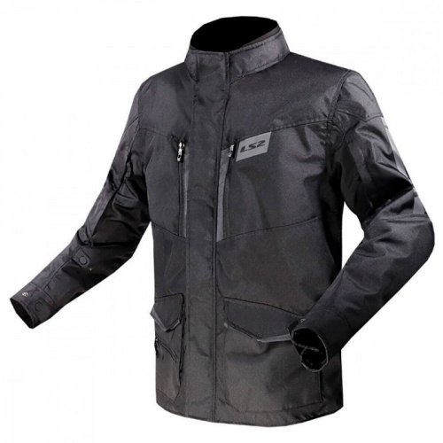LS2 Мотокуртка Metropolis Evo Man черный в Липецке