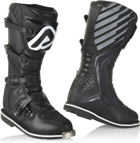 Acerbis Мотоботы кроссовые E-Team Black в Липецке