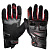 Sweep Перчатки кожаные+текстиль Hammer Black/Red в Липецке