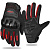 Ones Again Перчатки текст MG-14 black-red в Липецке