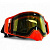 AiM Очки снегоходные с магнитной линзой и подогревом (PRO) 31-103 Accu Heated Orange Glossy в Липецке