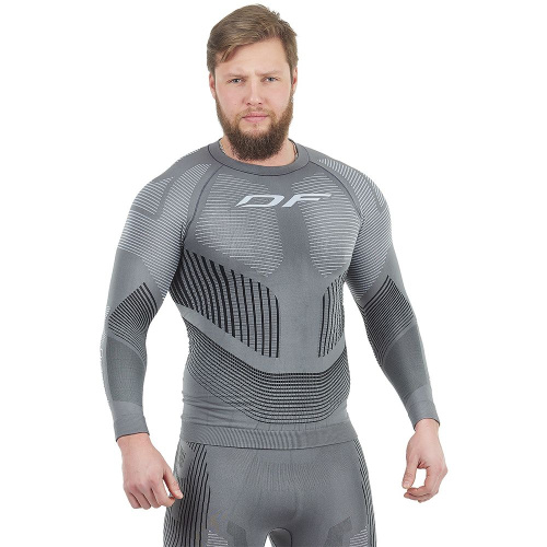 Dragonfly Термофутболка 3DThermo Grey с длинным рукавом в Липецке