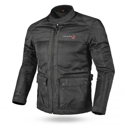 Dimox Мотокуртка текстиль Thunder Mens черный в Липецке