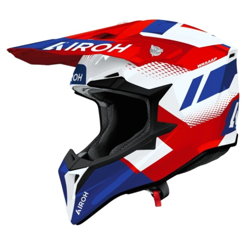 Airoh Шлем Wraaap Vision Red-Blue Gloss в Липецке