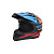 Desment Шлем кроссовый Raptor Black-Blue-Orange graphic в Липецке