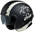 IXS Шлем Jet Helmet iXS 880 2.0 Черно-белый матовый в Липецке