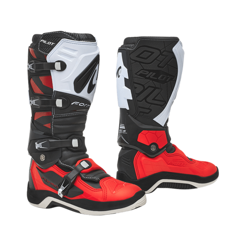 Forma Ботинки Pilot Black/Red/White в Липецке