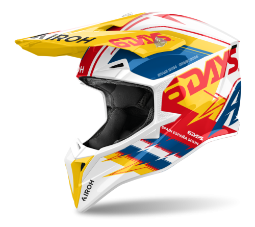 Airoh Мотошлем Wraaap Sixdays Spain 2024 Glossy в Липецке