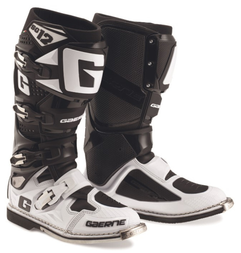 Gaerne Мотоботы SG-12 Black/White в Липецке
