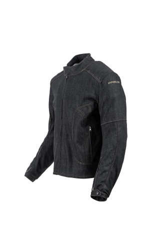 Hyperlook Мотокуртка джинсовая Lion denim Синий в Липецке