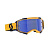 Scott Очки кроссовые Fury dark yellow/dark blue/blue chrome works в Липецке