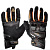 Sweep Перчатки кожаные+текстиль Hammer Black/Orange в Липецке