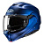 HJC Шлем F100 Semi Flat Metallic Blue в Липецке