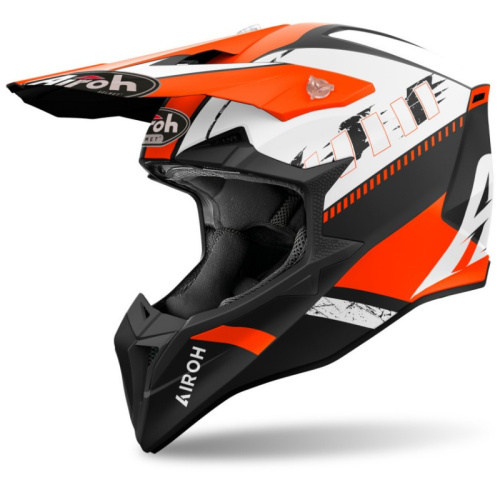 Airoh Мотошлем Wraaap Feel Orange Matt в Липецке