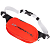 Dragonfly Гермосумка поясная DF Wallet 2л Red-Black в Липецке