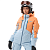 Dragonfly Куртка горнолыжная утепленная Gravity Woman 2025 Mock Orange-Light Blue в Липецке