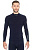 Brubeck Футболка мужская дл.рукав Wool Merino 78% Темно-Синий в Липецке